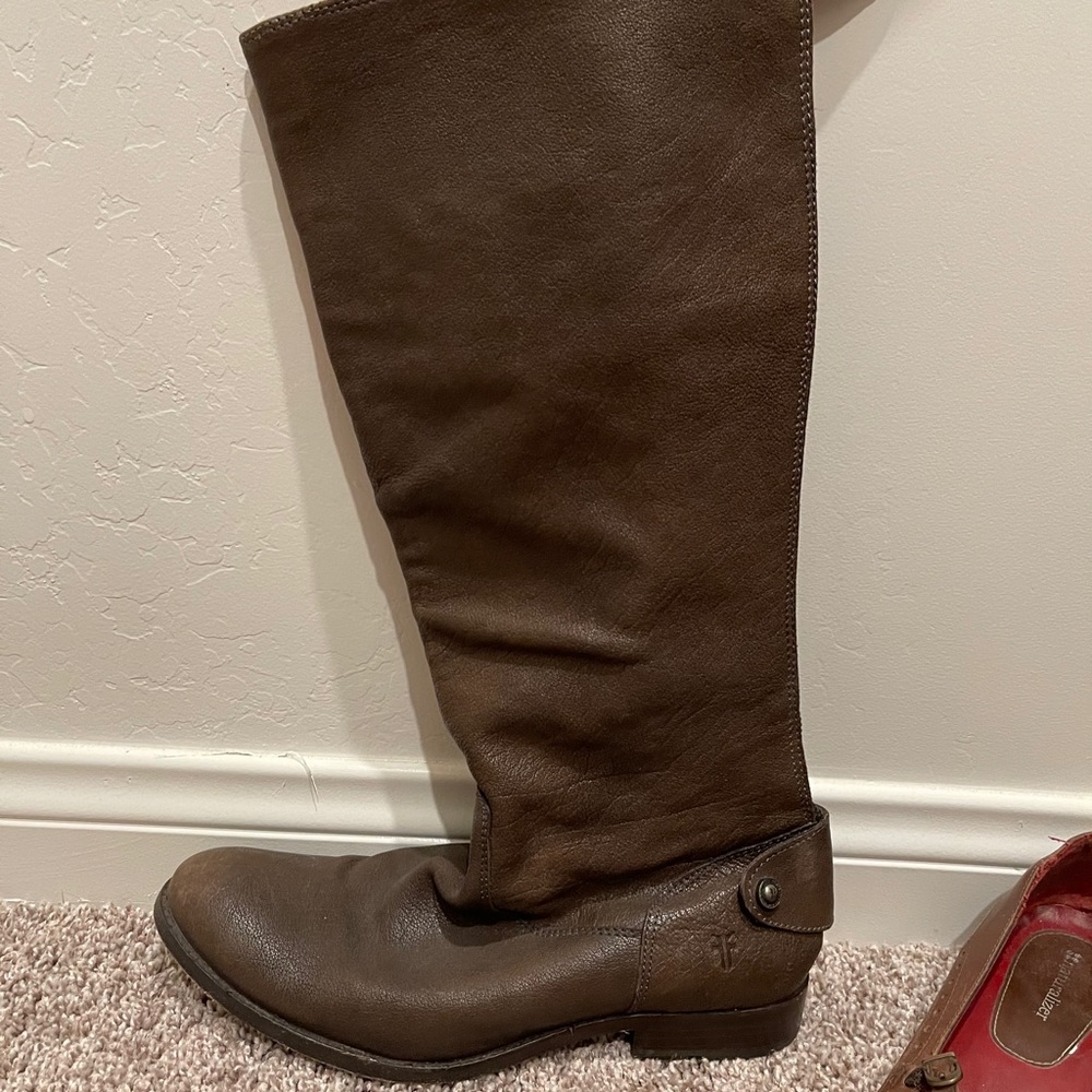 Frye Melissa Zip Button Boot